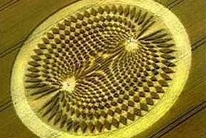 Crop circle - magnetic field